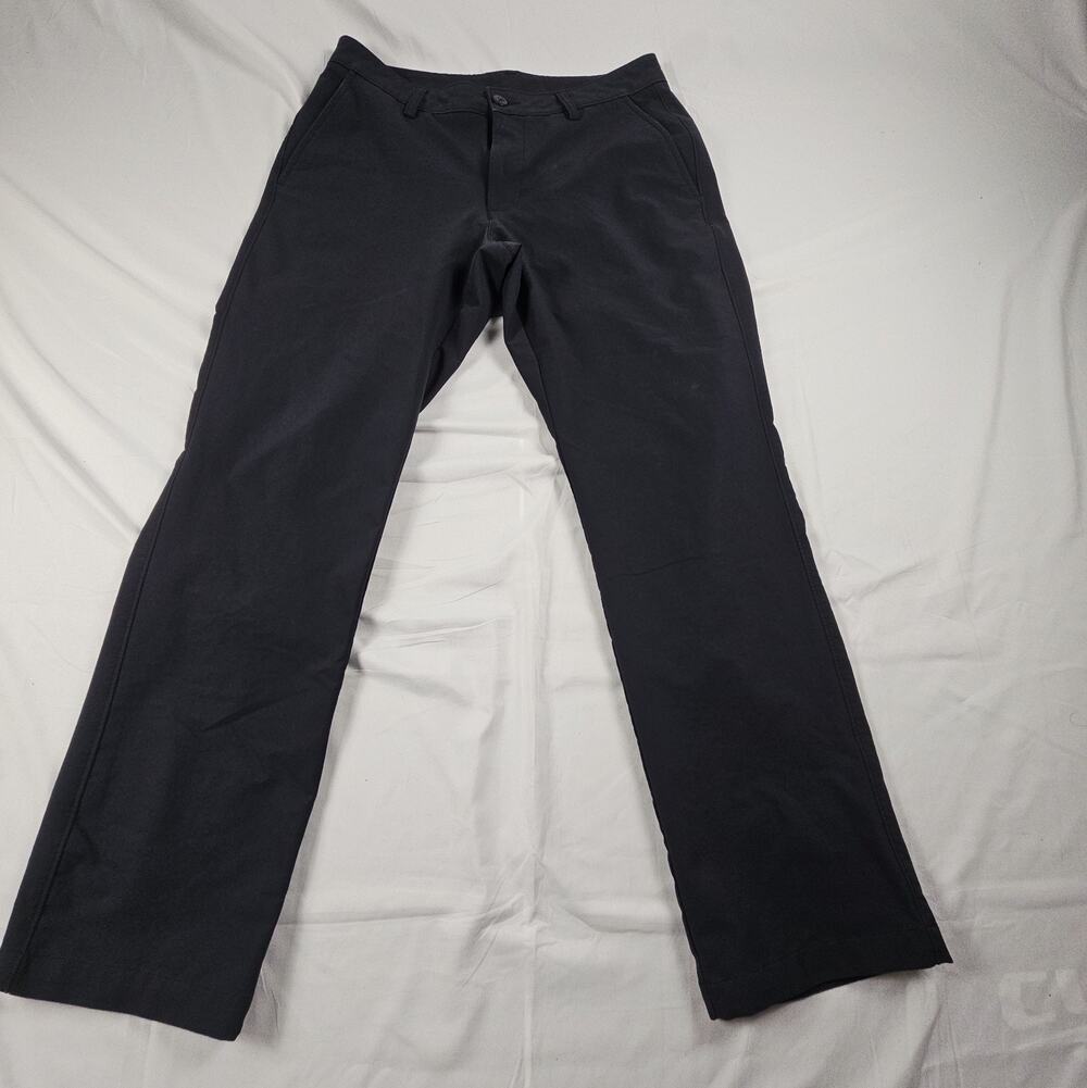 Mens 34x30 Black Tech Performance Pants Athletic Golf Travel by Under Armour